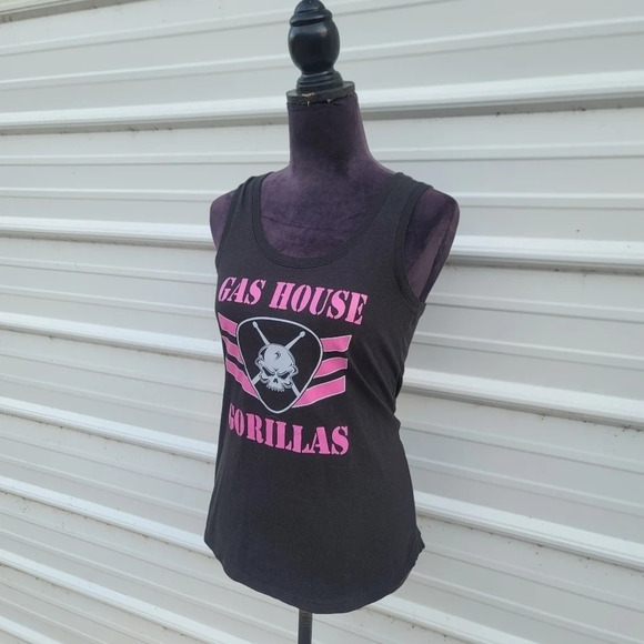 GAS HOUSE GORILLAS Sport Tek Women’s Size M Gray Pink Long Sleeve Dry Shirt Top - Picture 8 of 9